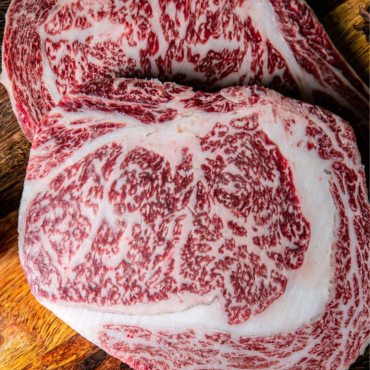 A4黑毛和牛肉眼扒厚切 (500G+-)...