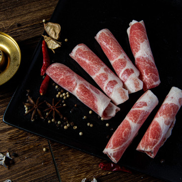 iberico 橡果級黑毛豬梅肉火鍋片 ...